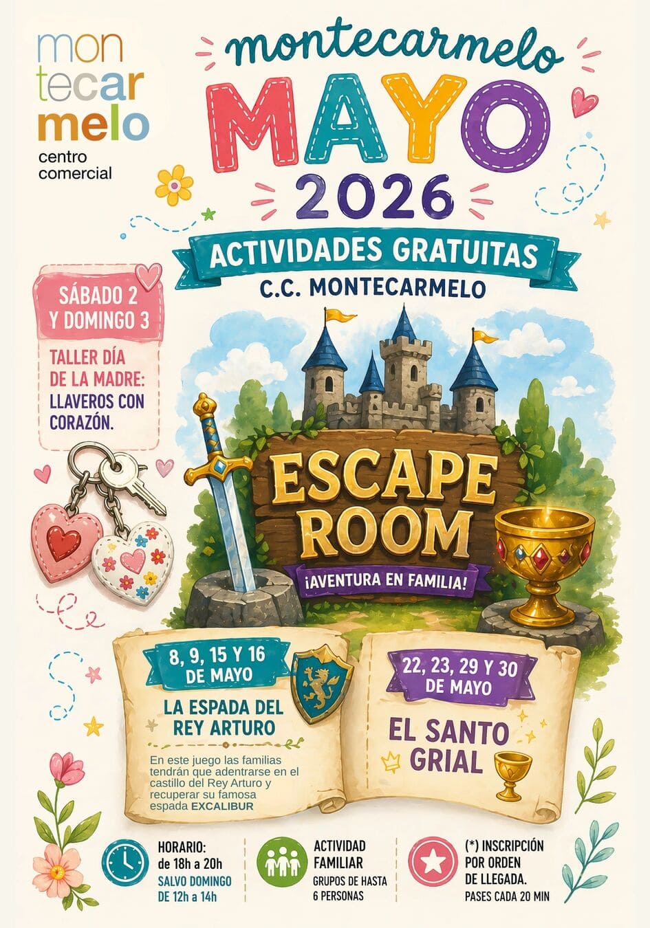 ACTIVIDADES GRATUITAS MAYO 2026